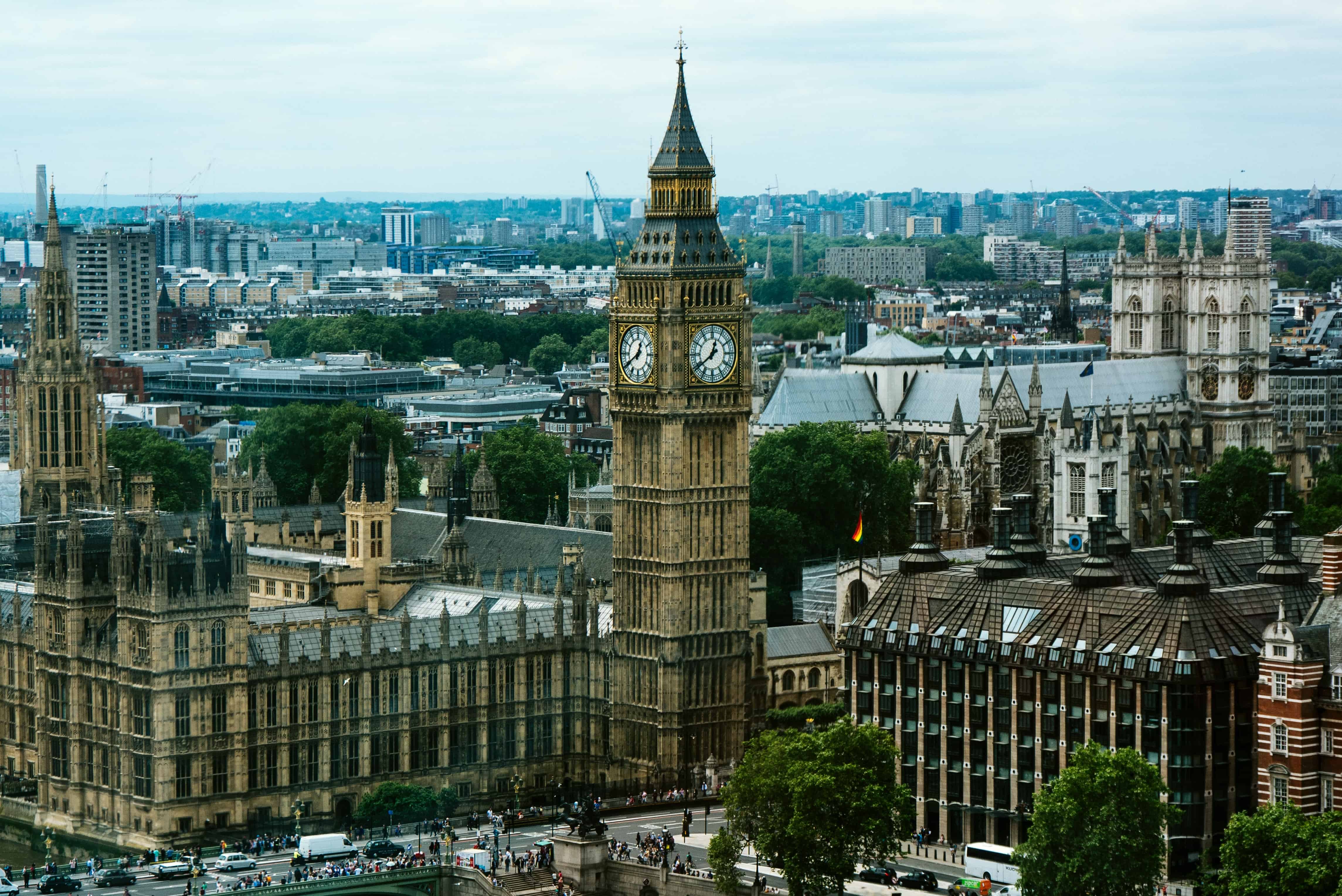 Big Ben och Houses of Parliament
